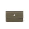 LANVIN COLLECTION THIN CONSTRUCTION 名刺入れ カーキ