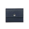 LANVIN COLLECTION THIN CONSTRUCTION 小銭入れ付き三つ折り財布 ネイビー