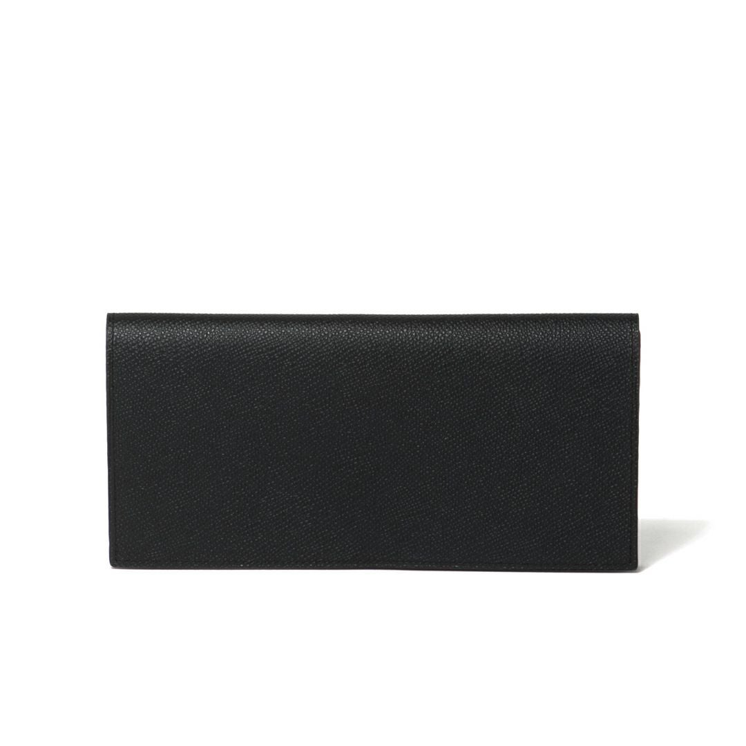 ブラック長財布☆ LANVIN COLLECTION THIN CONSTRUCTION かぶせ型長財布 商品｜THE BAGMANIA