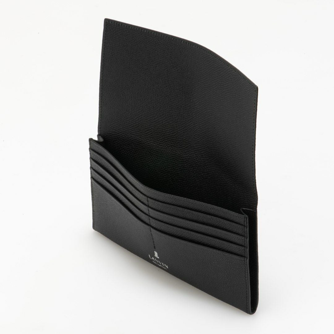 LANVIN COLLECTION THIN CONSTRUCTION かぶせ型長財布 商品｜THE BAGMANIA