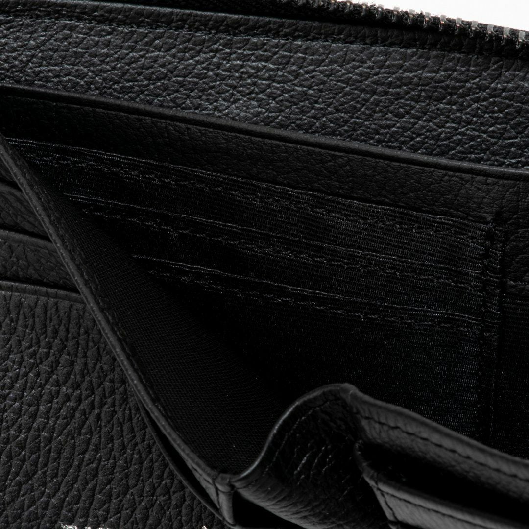 PATRICK COX BIG LILY 小銭入れ付き折り財布 ブラック