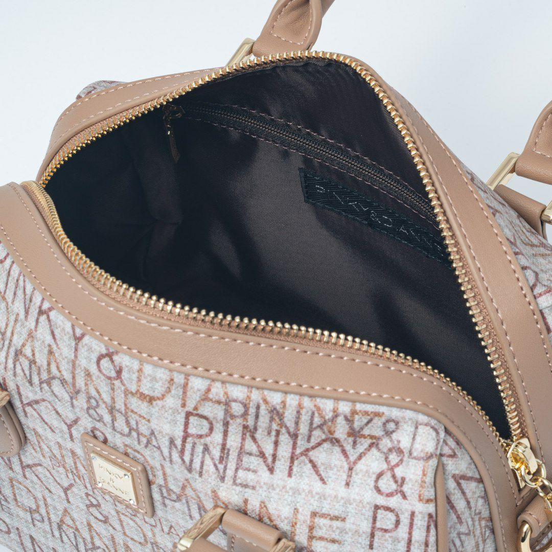 PINKY&DIANNE ミックスツイード 2WAYボストン 商品｜THE BAGMANIA