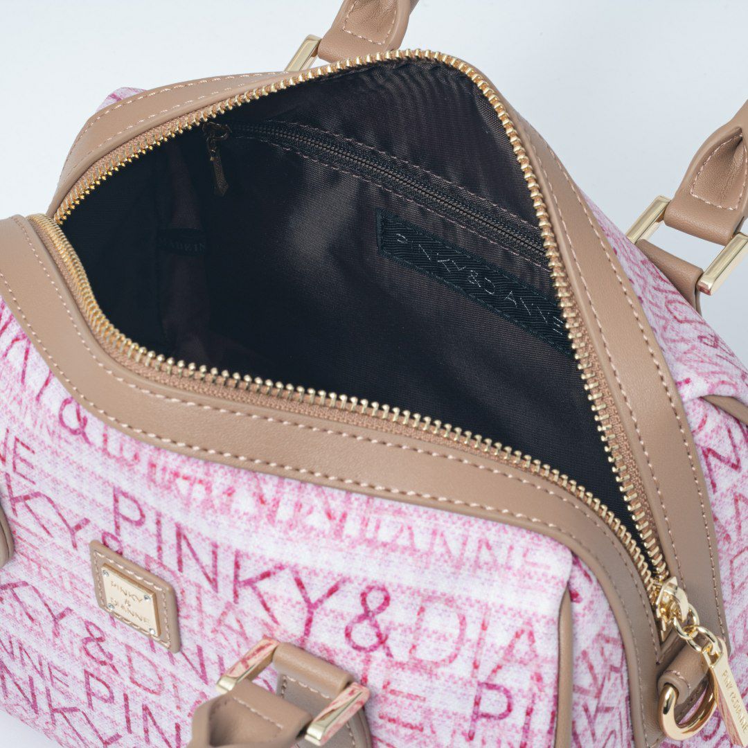 PINKY&DIANNE ミックスツイード 2WAYボストン 商品｜THE BAGMANIA