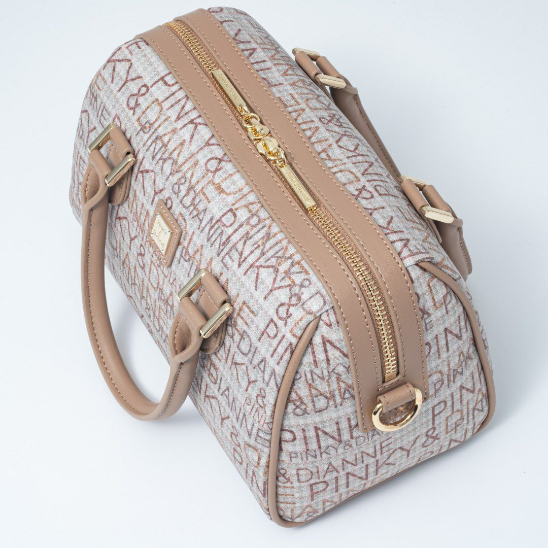 PINKY&DIANNE ミックスツイード 2WAYボストン 商品｜THE BAGMANIA