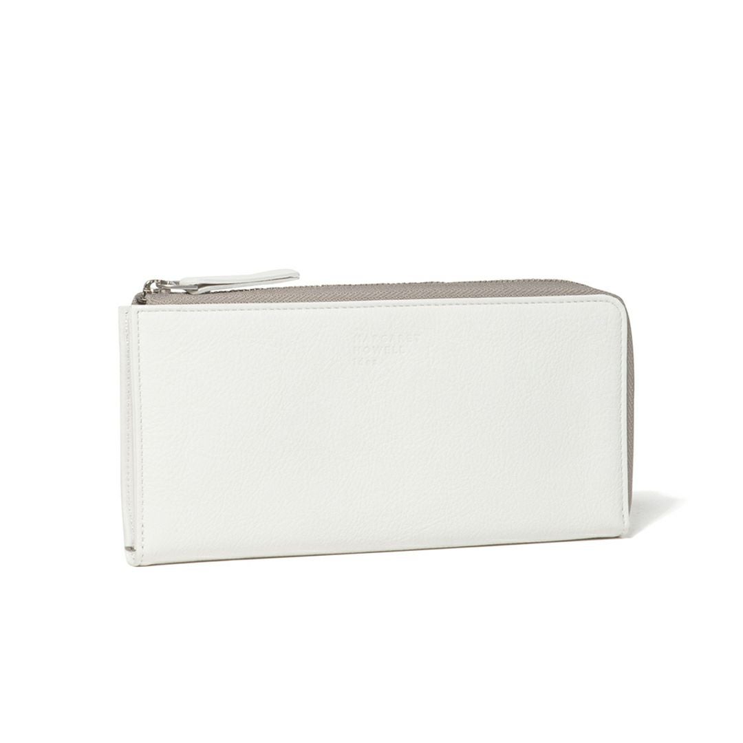 【新品タグ付き】マーガレットハウエルアイデア ラウ二つ折り財布 オフホワイト Yahoo!オークション - 【新品タグ付き】マーガレットハウエルアイデア