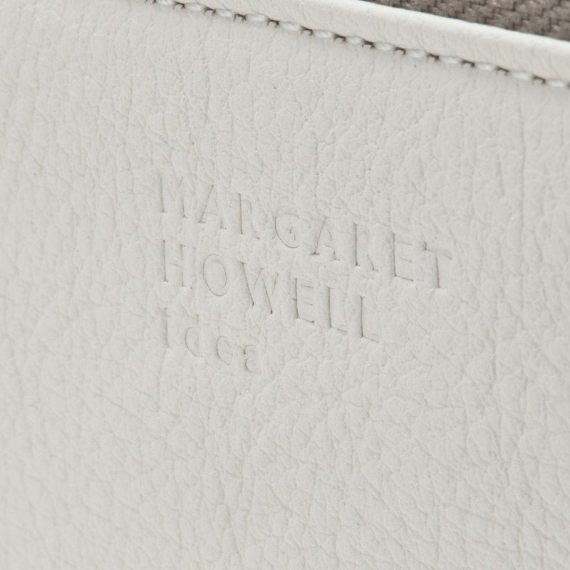 MARGARET HOWELL idea キール L字ファスナー長財布 オフホワイト