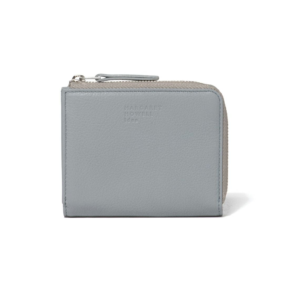 新品 マーガレットハウエルアイデア 折り財布 ピルモント ラウンド グレー MARGARET HOWELL idea キール L字ファスナー折り財布 商品｜THE BAGMANIA