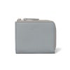 MARGARET HOWELL idea キール L字ファスナー折り財布 ブルーグレー