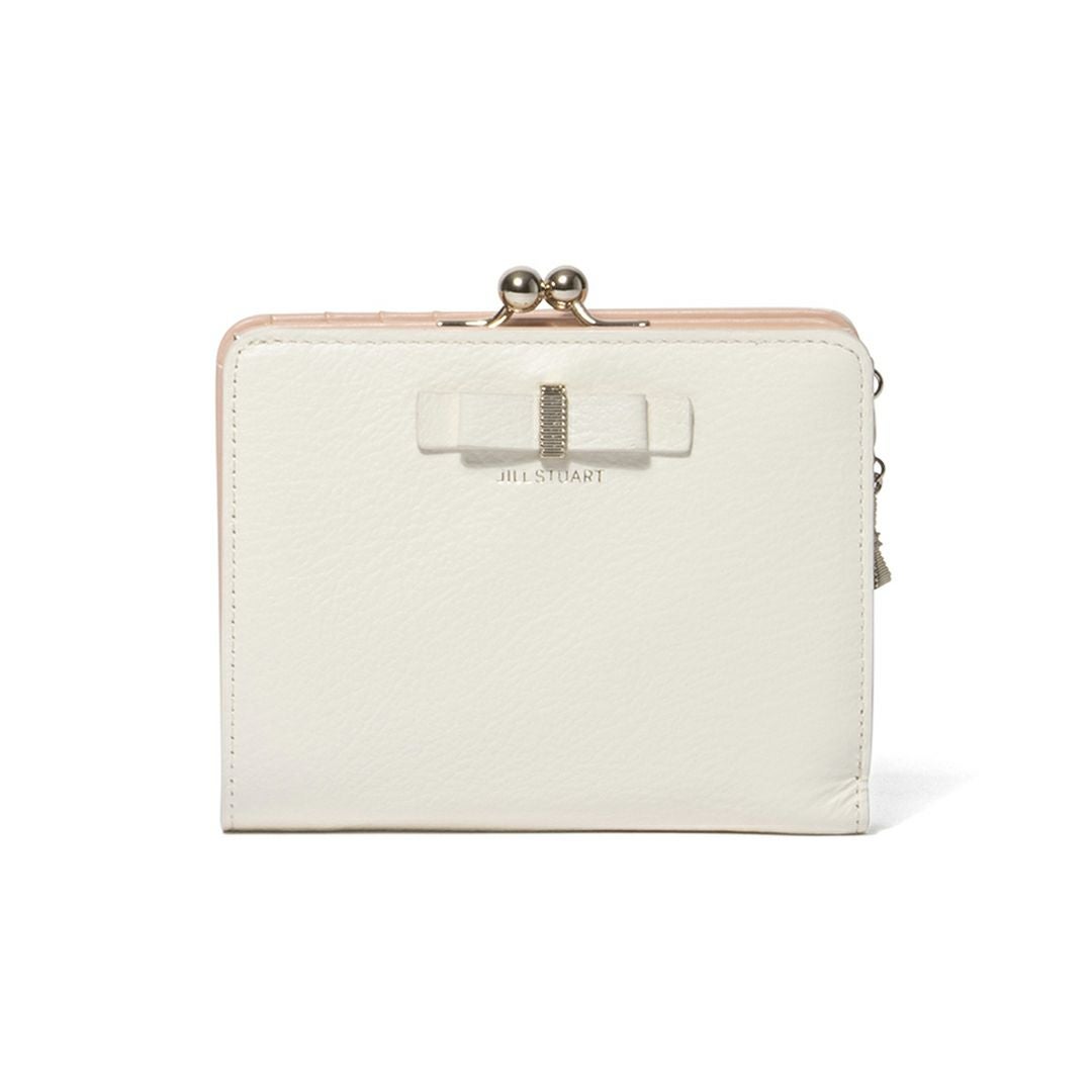 JILL STUART ミスティ 口金折り財布 ホワイト