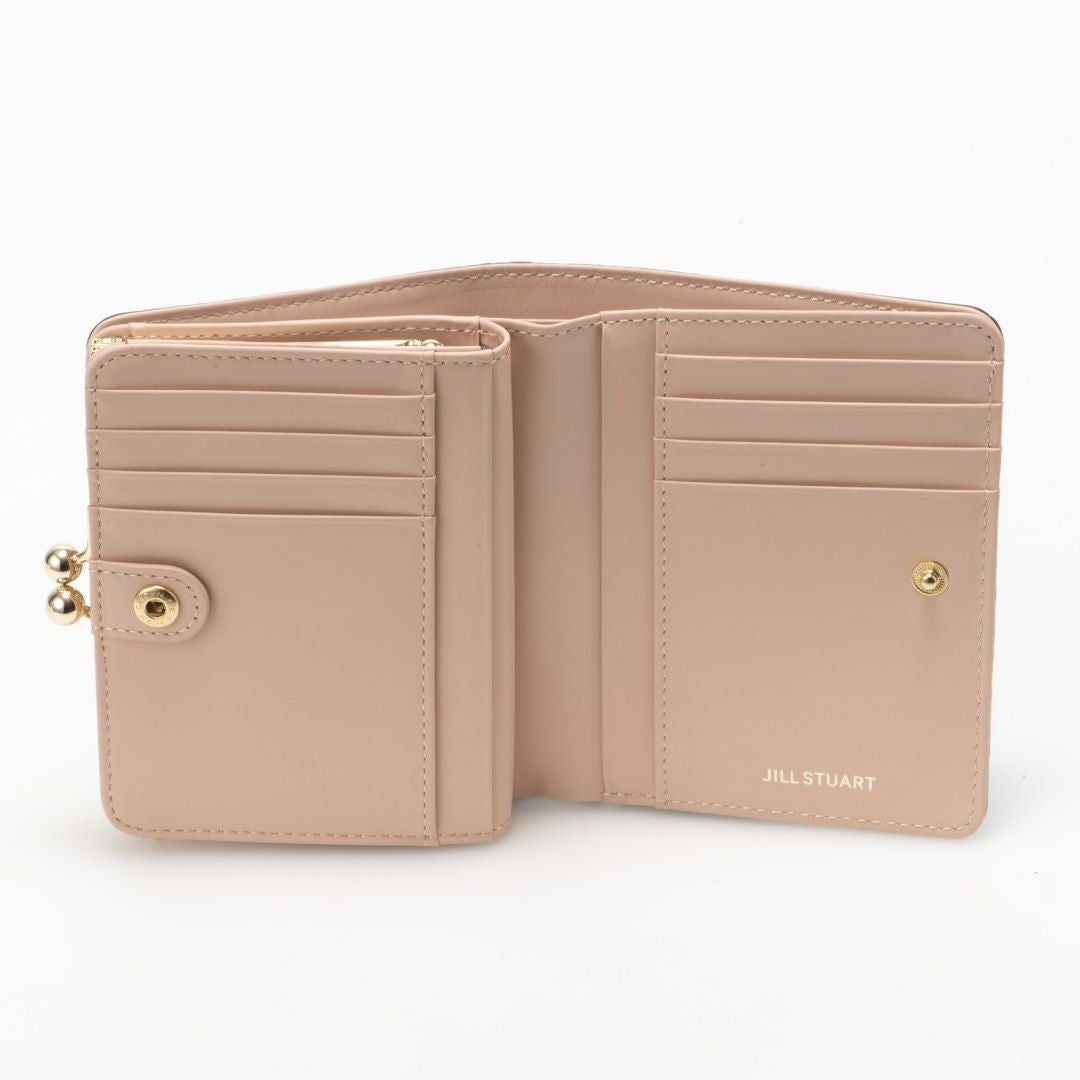 JILL STUART ミスティ 口金折り財布 ブラック