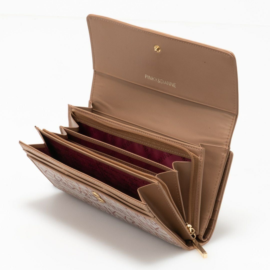 PINKY&DIANNE ミックスツイード 長財布 商品｜THE BAGMANIA