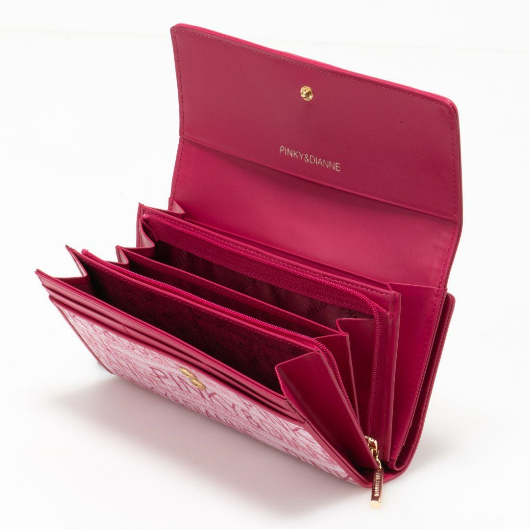 PINKY&DIANNE ミックスツイード 長財布 商品｜THE BAGMANIA