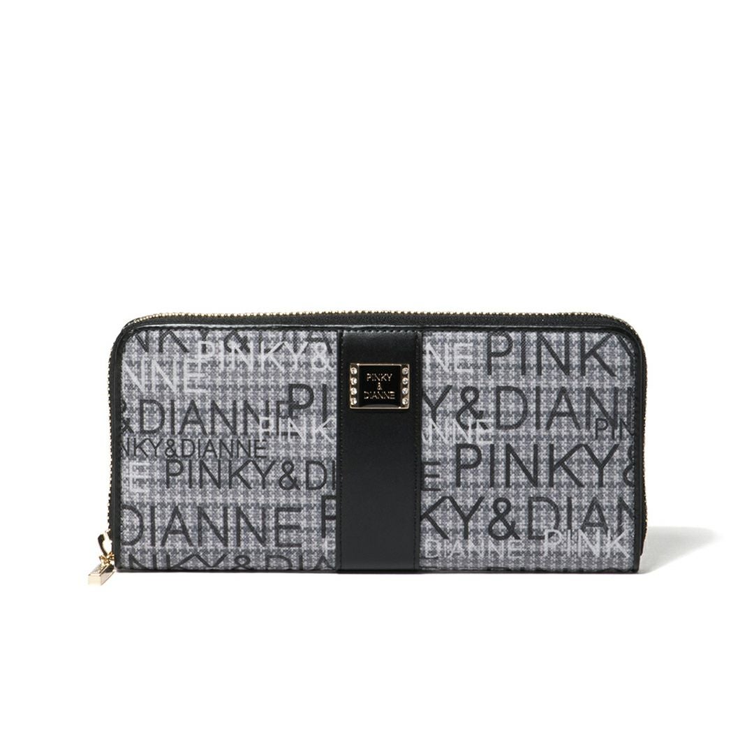 PINKY&DIANNE ミックスツイード ラウンドファスナー長財布 商品｜THE