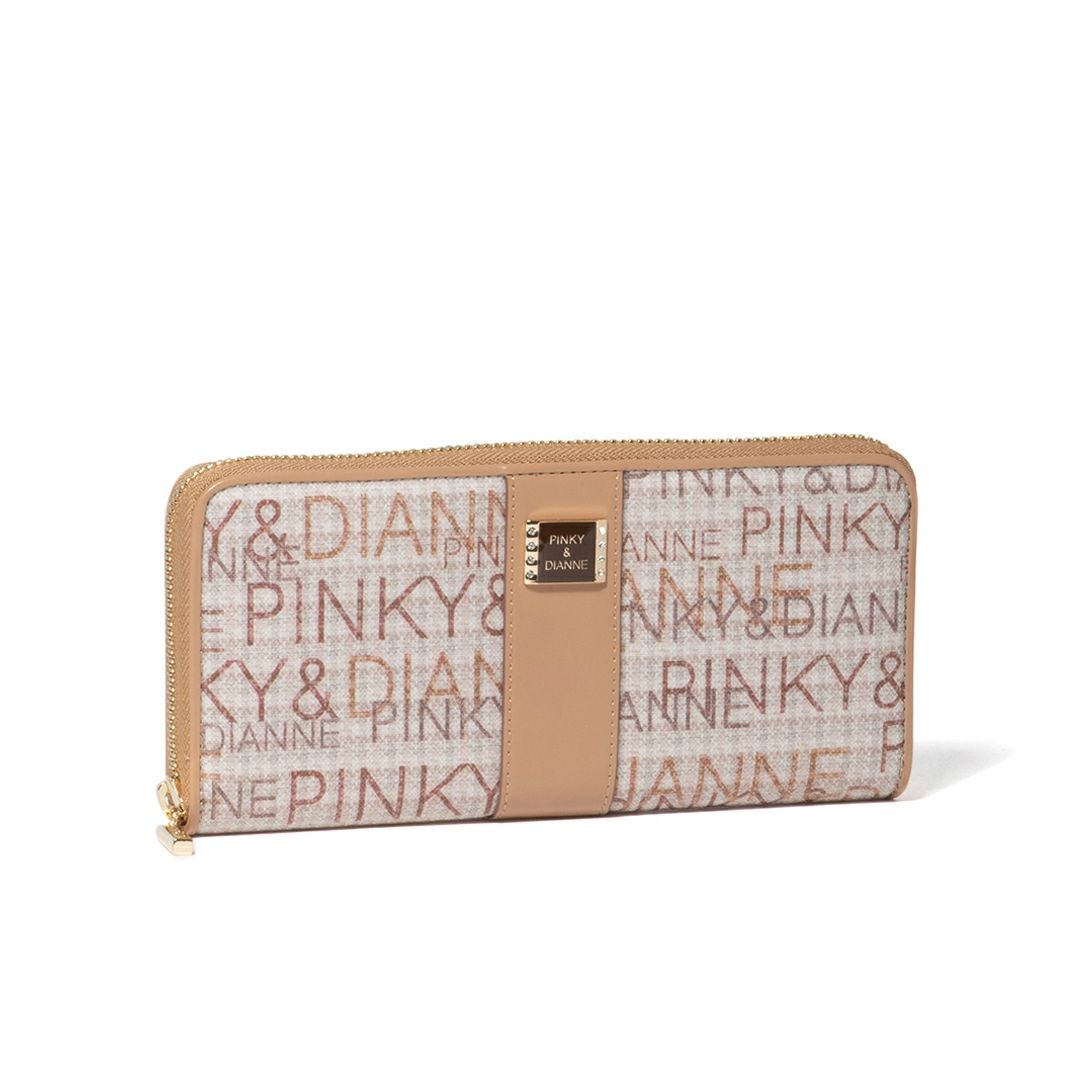 PINKY&DIANNE ミックスツイード ラウンドファスナー長財布 商品|THE PINKY&DIANNE ミックスツイード ラウンドファスナー長財布 商品|THE