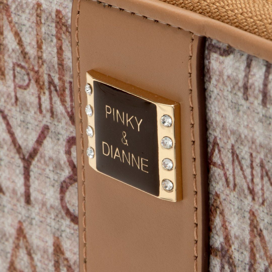 PINKY&DIANNE ミックスツイード ラウンドファスナー長財布 商品｜THE