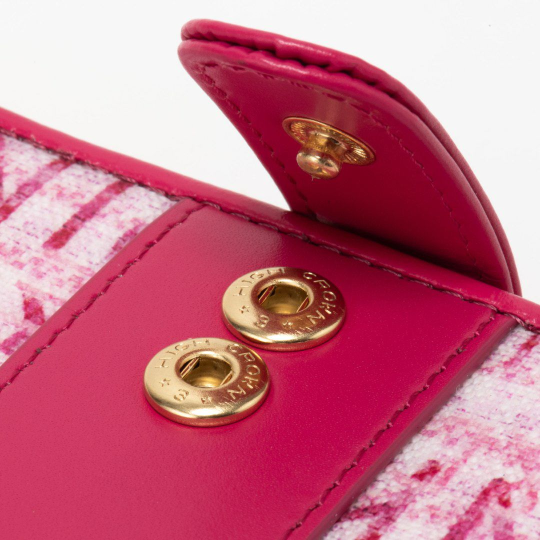 PINKY&DIANNE ミックスツイード L字ファスナー折り財布 商品｜THE BAGMANIA