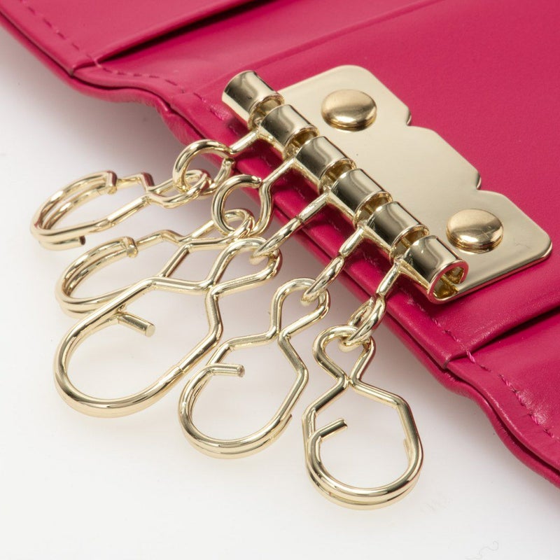 PINKY&DIANNEミックスツイード キーケース ピンク