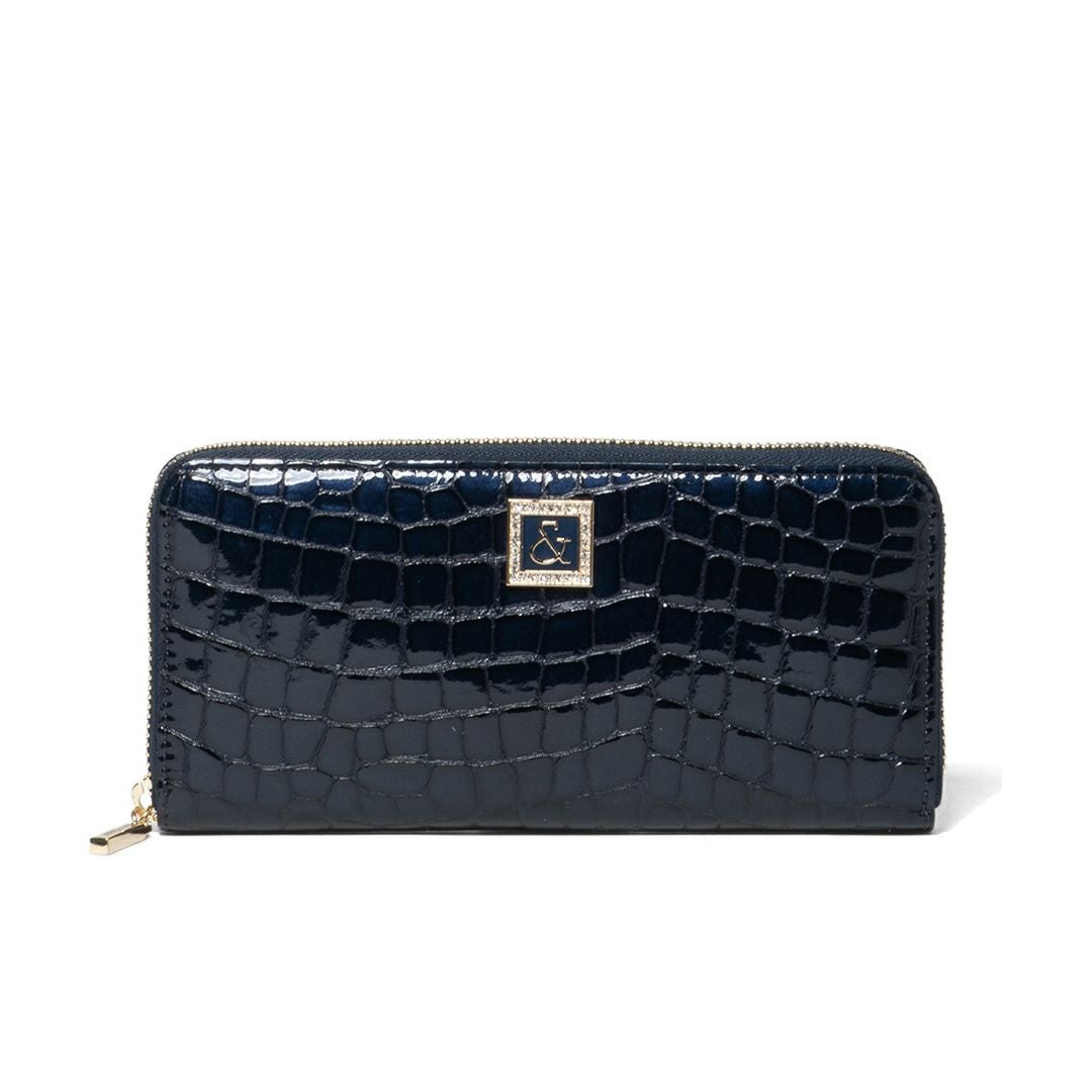 PINKY&DIANNE イタリアンクロコ ラウンドファスナー長財布 商品｜THE