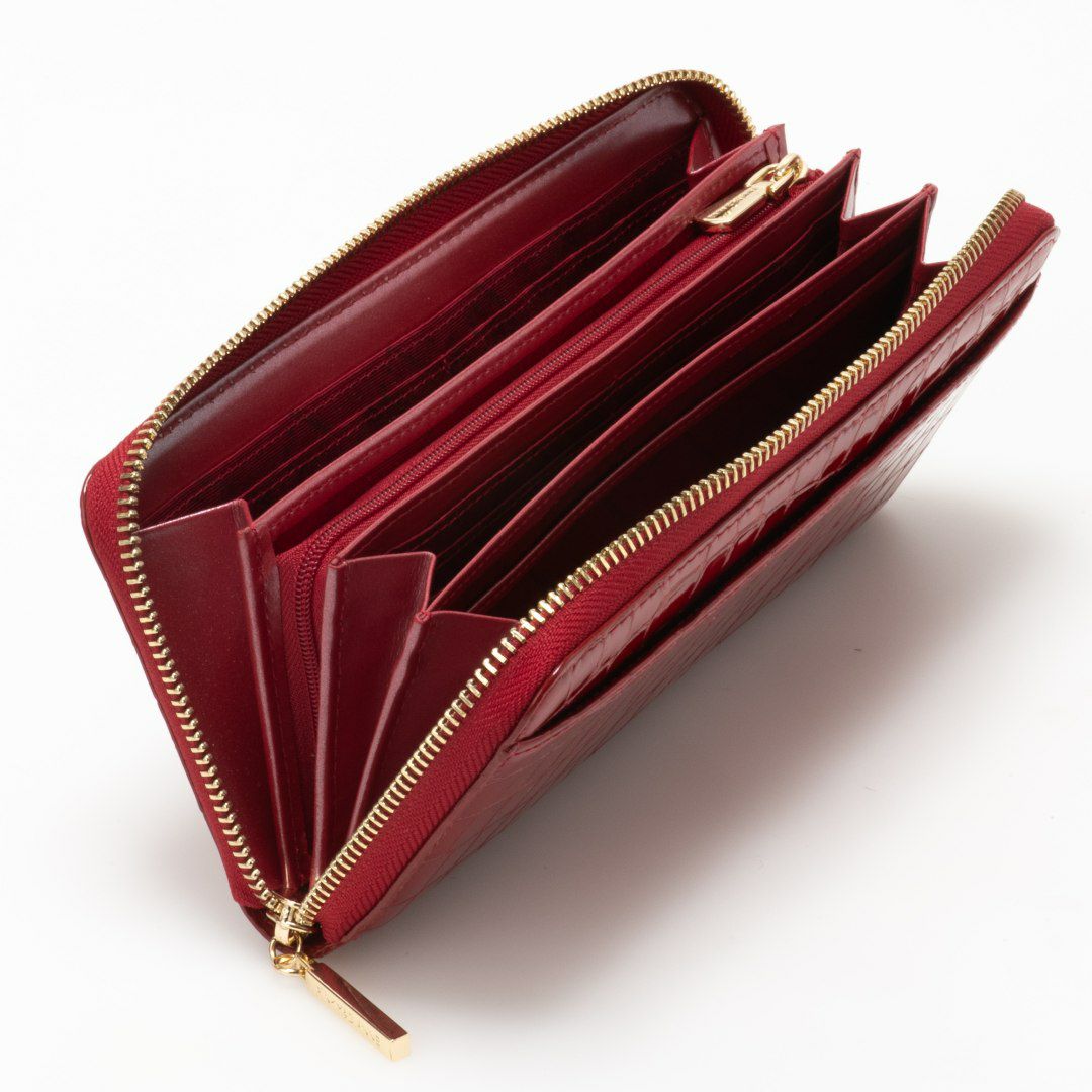 PINKY&DIANNE イタリアンクロコ ラウンドファスナー長財布 商品｜THE