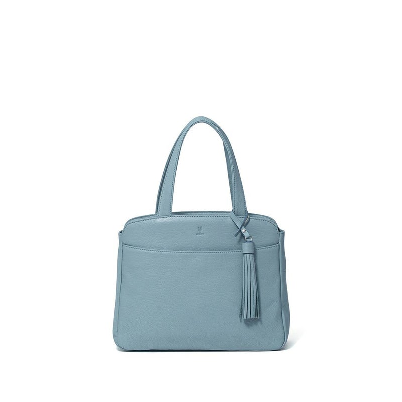  U by ungaro エヴァ トート ブルーグリーン