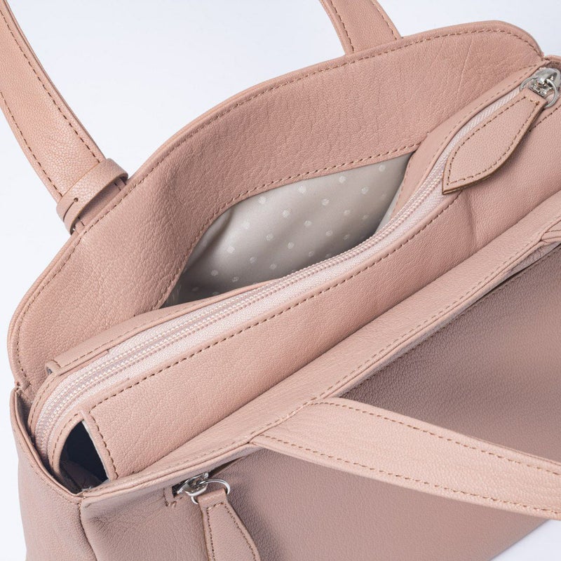  U by ungaro エヴァ トート コーラルピンク