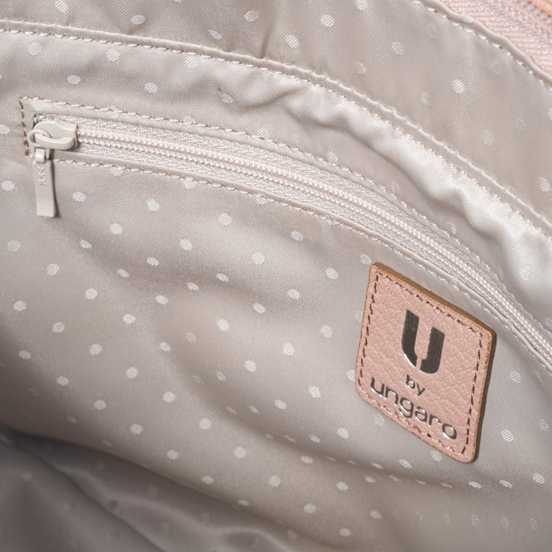  U by ungaro エヴァ トート コーラルピンク