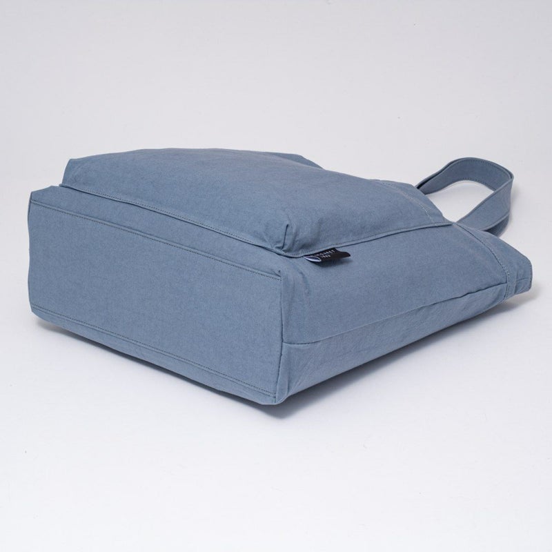 MARGARET HOWELL idea スクイレス トート ブルー