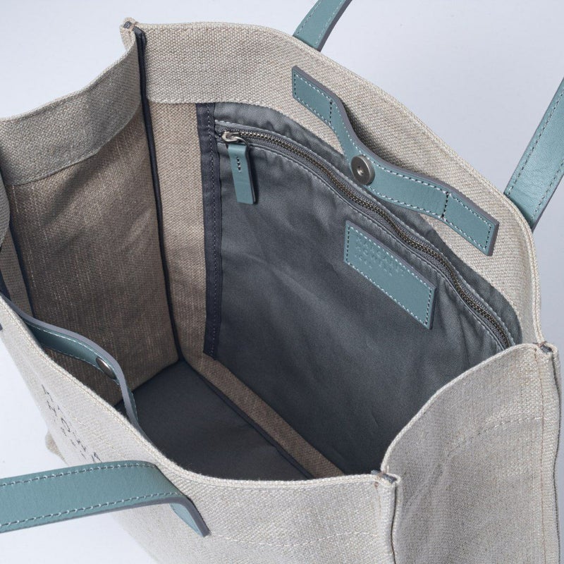 MARGARET HOWELL idea グランピアンズ トート ブルーグレー