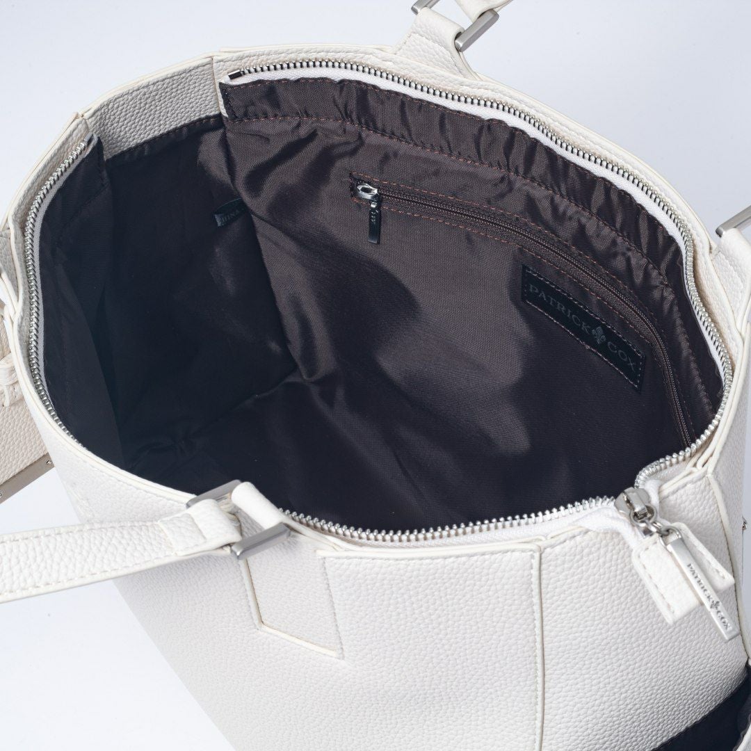 PATRICK COX デイリー トート ホワイト