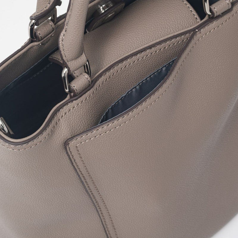 PATRICK COX ラップベルト 2WAYトート モカ