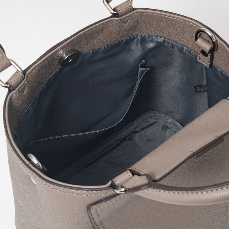 PATRICK COX ラップベルト 2WAYトート モカ