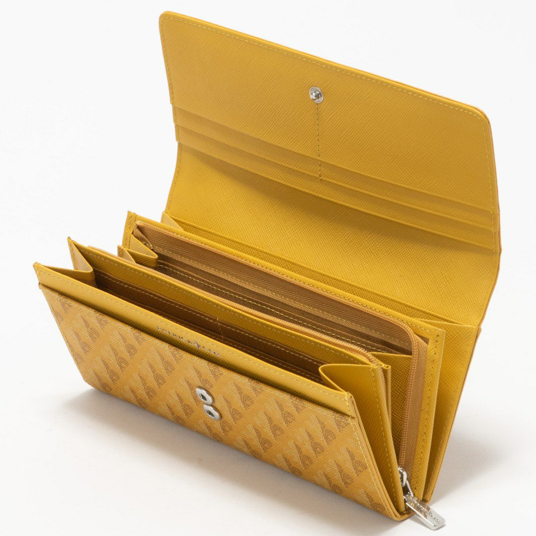パトリックコー　長財布　黄色 PATRICK COX カラフルメゾン 長財布 商品｜THE BAGMANIA