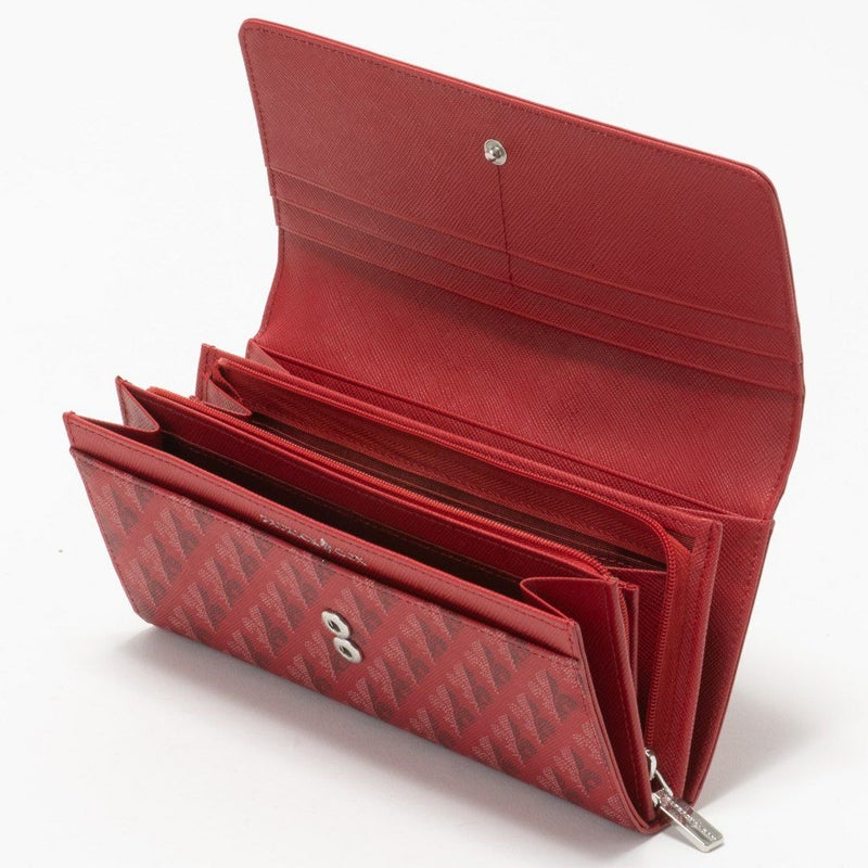 PATRICK COXカラフルメゾン 長財布 レッド