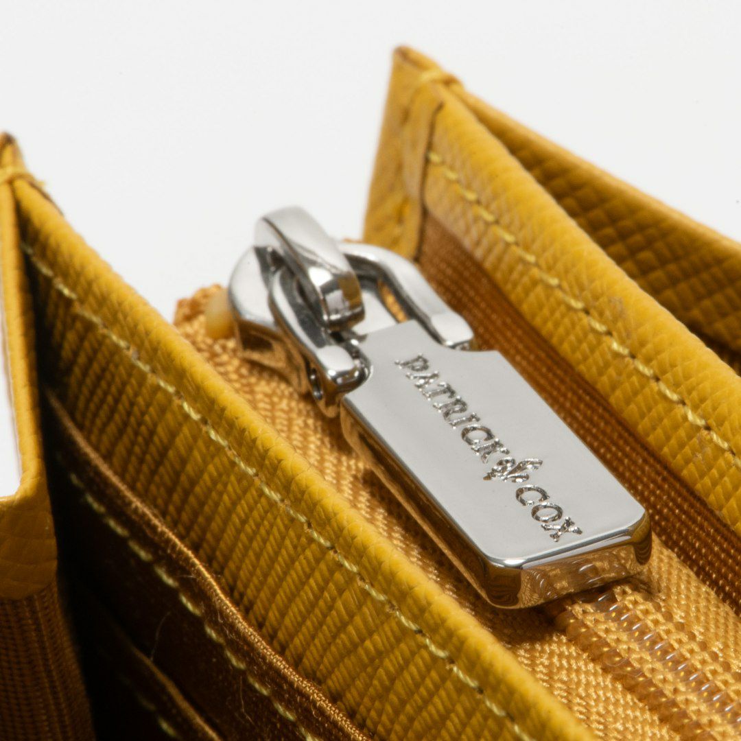 PATRICK COXカラフルメゾン 長財布 イエロー