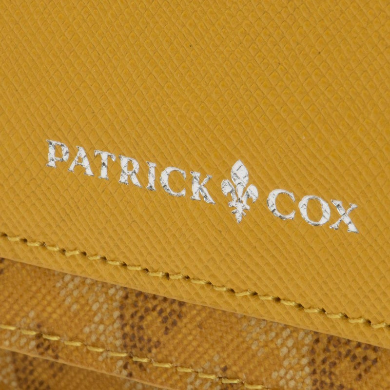 PATRICK COXカラフルメゾン 長財布 イエロー