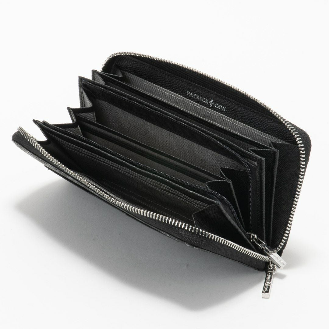 PATRICK COX カラフルメゾン ラウンドファスナー長財布 商品｜THE BAGMANIA