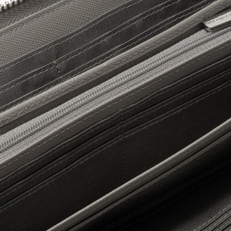 PATRICK COXカラフルメゾン ラウンドファスナー長財布 ホワイト