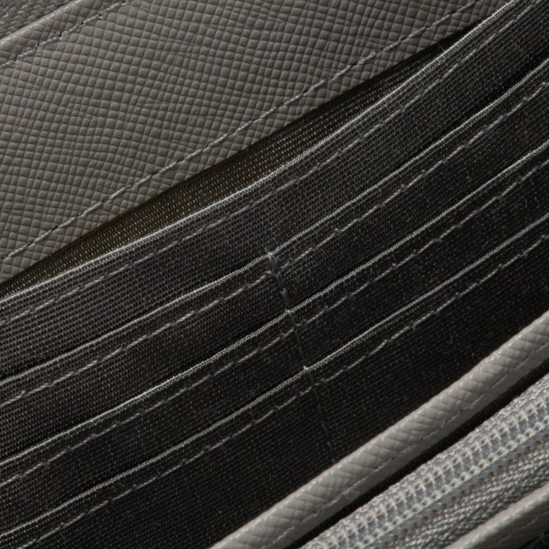 PATRICK COXカラフルメゾン ラウンドファスナー長財布 ホワイト