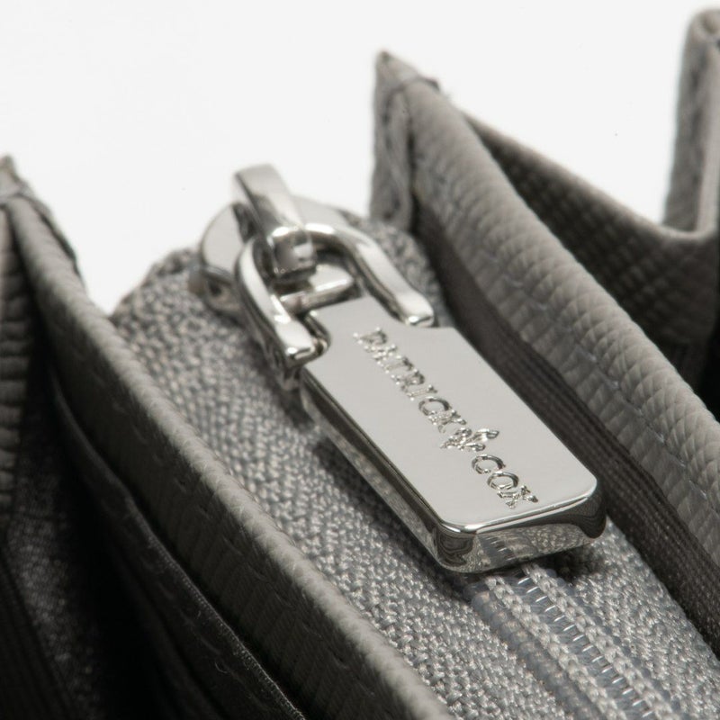 PATRICK COXカラフルメゾン ラウンドファスナー長財布 ホワイト