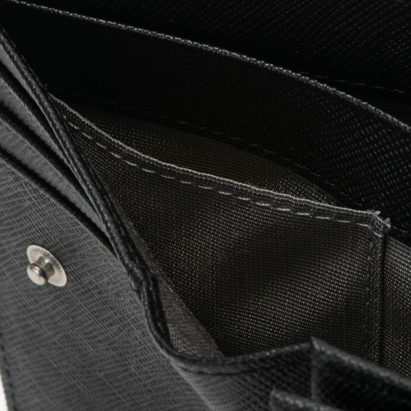 PATRICK COXカラフルメゾン L字ファスナー折り財布 ブラック