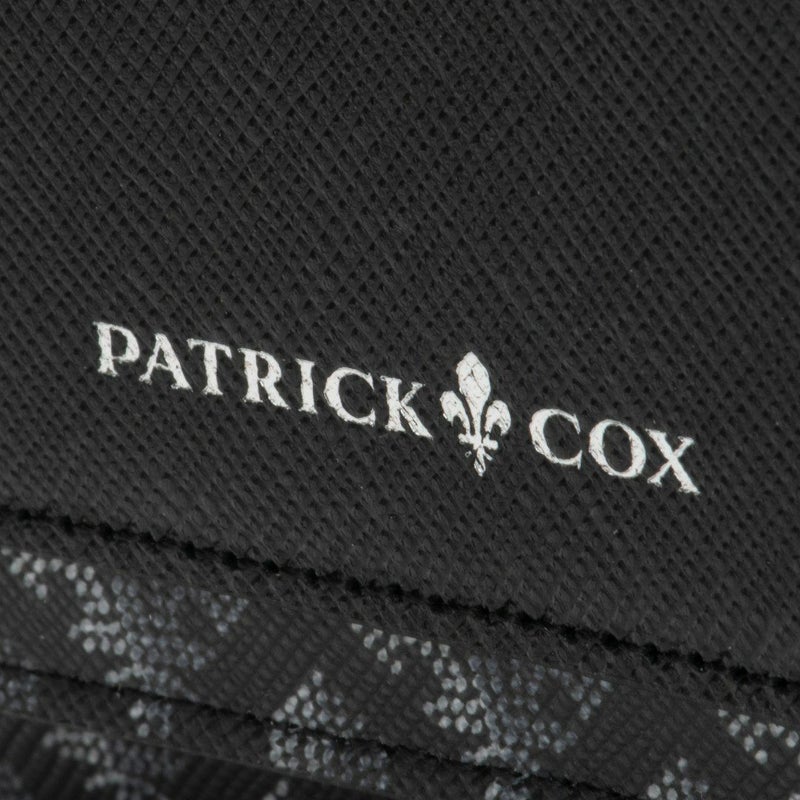 PATRICK COXカラフルメゾン L字ファスナー折り財布 ブラック