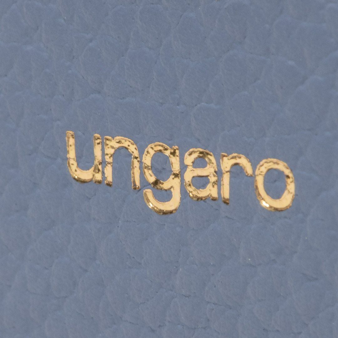 U by ungaroシルヴィー 薄型長財布 ブルー