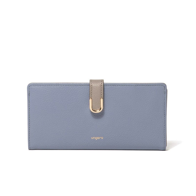 U by ungaroシルヴィー 二つ折り長財布 ブルー