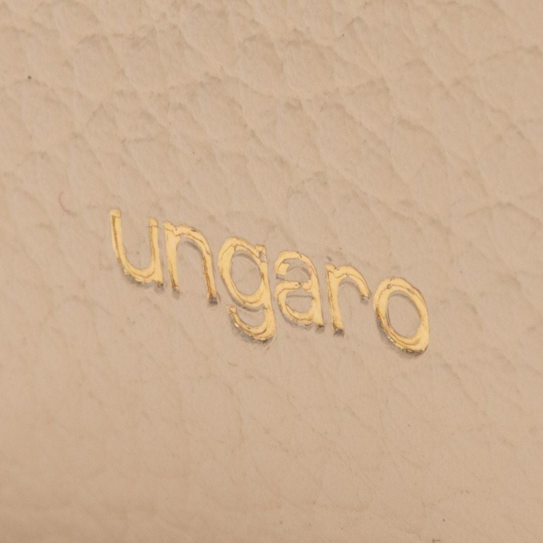 U by ungaroシルヴィー 二つ折り長財布 ベージュ