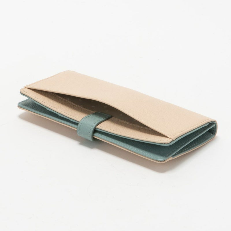 U by ungaroシルヴィー 二つ折り長財布 ベージュ