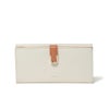 U by ungaroシルヴィー 外ポケット二つ折り長財布 アイボリー