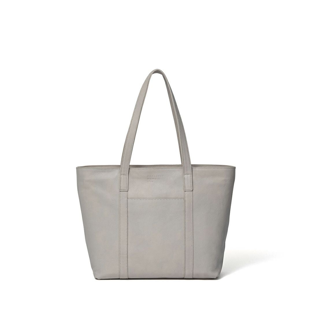 MARGARET HOWELL idea オークショット トート ライトグレー