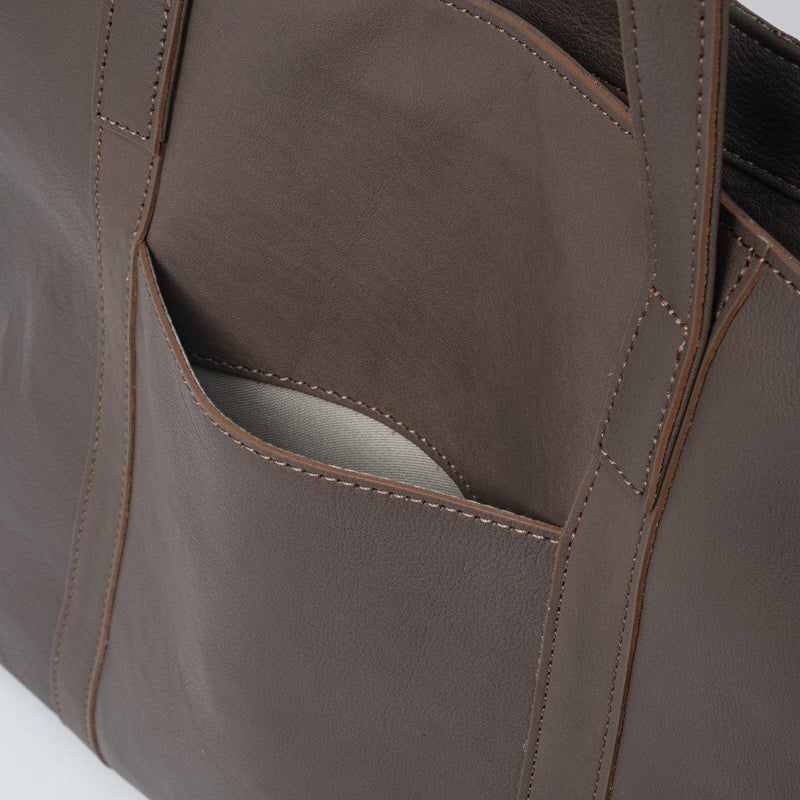 MARGARET HOWELL idea オークショット トート モカ