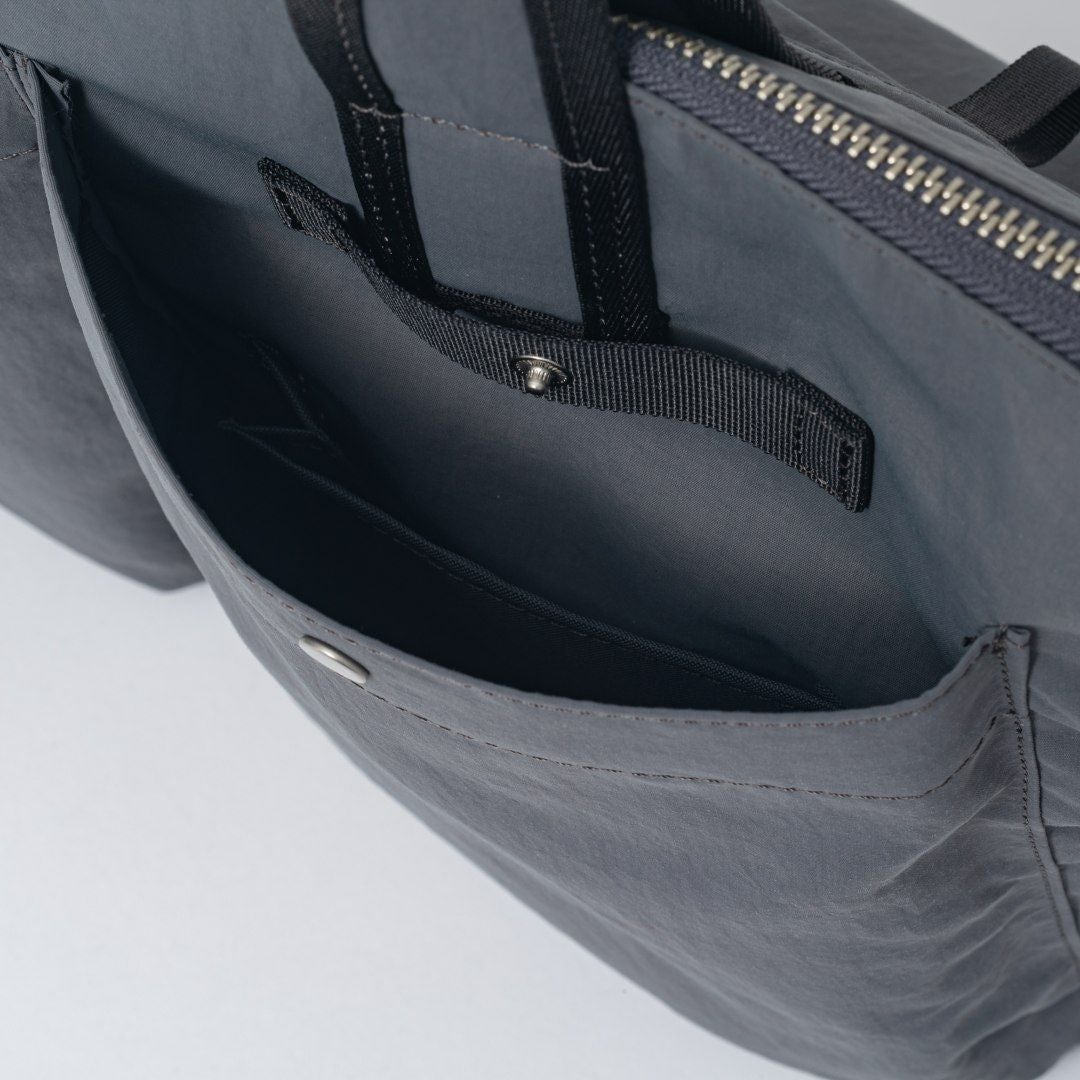 MARGARET HOWELL idea コープマン 2WAYトート グレー