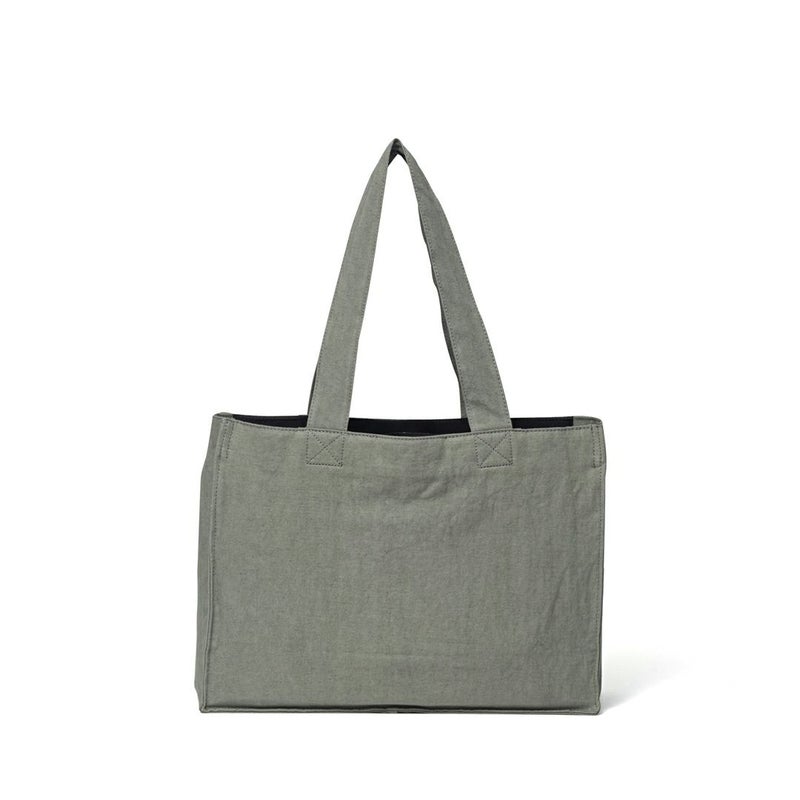 MARGARET HOWELL idea クランボーン トート ブルーグレー